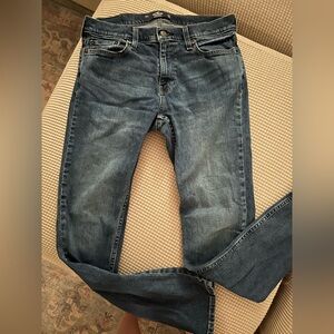 Hollister Men's Denim Slim Straight Jeans w30 x 32 like new